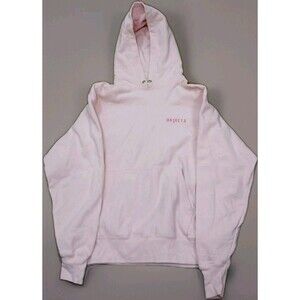 Champion Reverse Weave Hoodie Pink “Objects” Graphic Men’s Large EUC Rare Detail